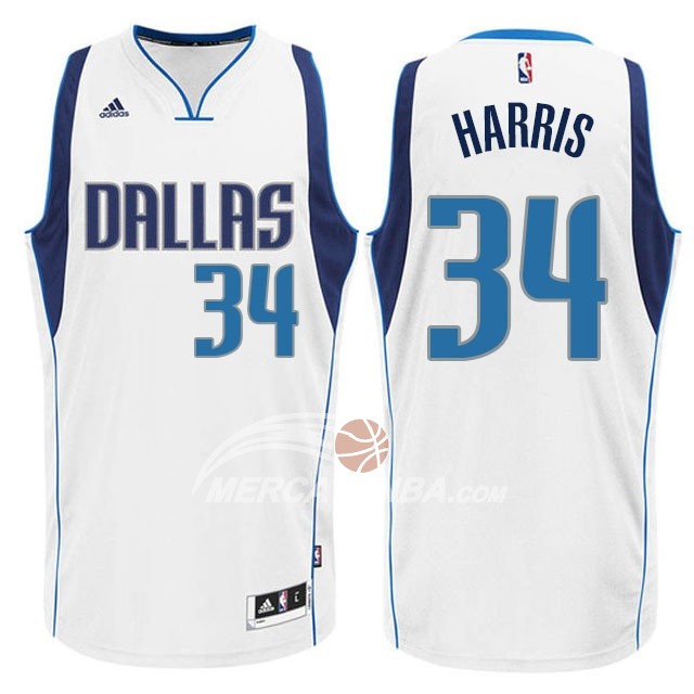 Maglia NBA Harris Dallas Mavericks Blanca